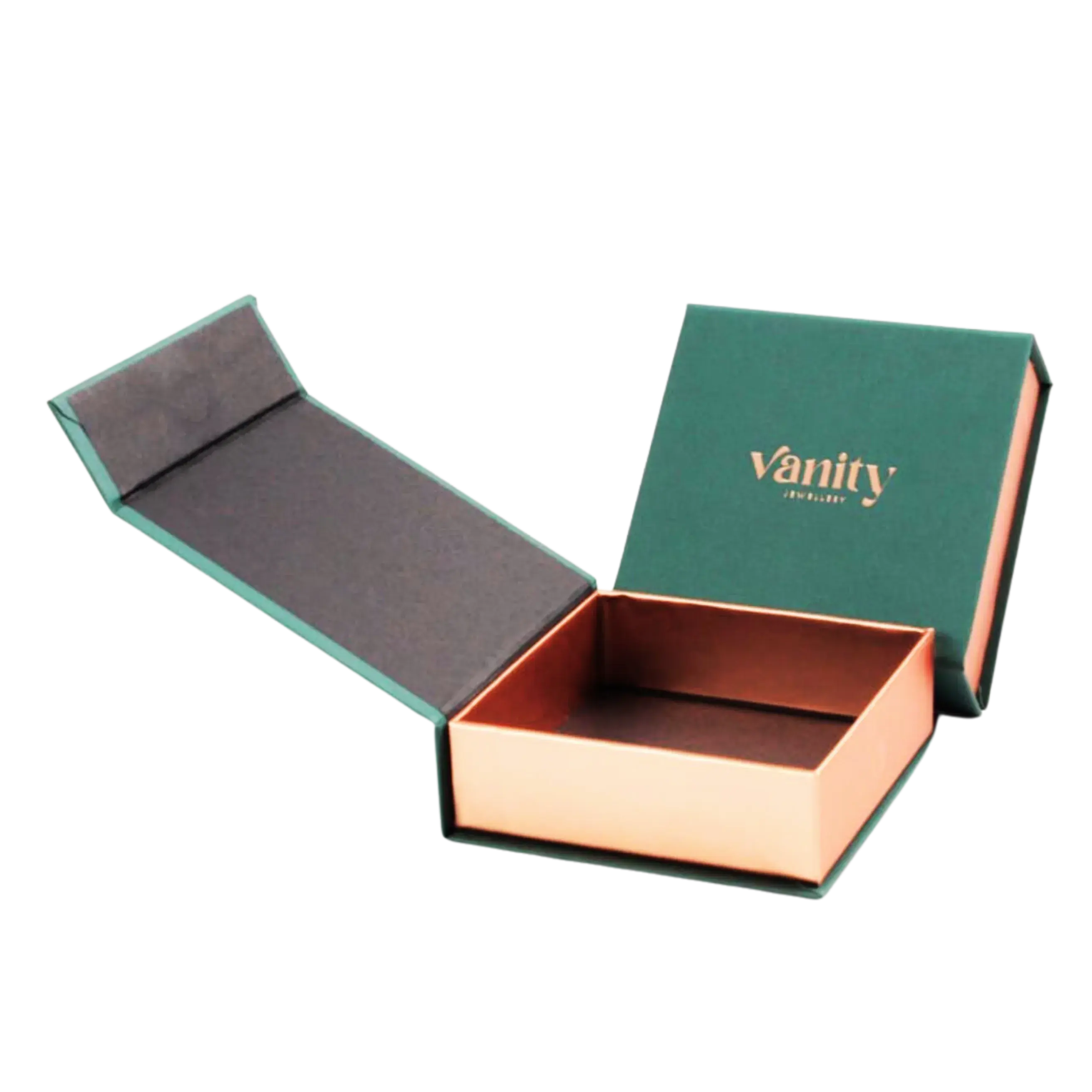 Custom Partial Cover Lid Rigid Boxes