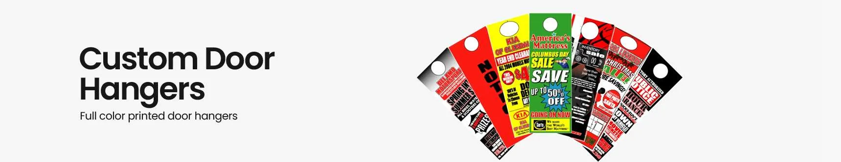 custom door hanger