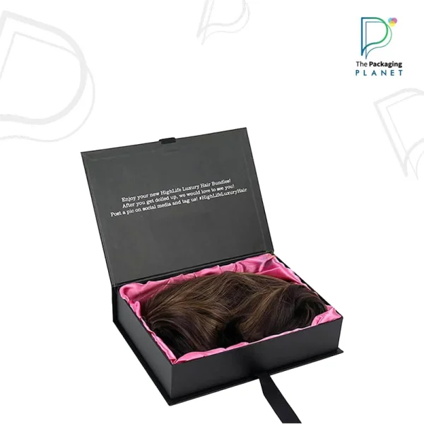 Custom hair extension boxes on wholesale