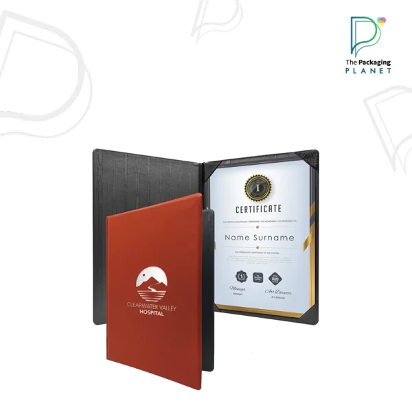 Custom Certificate Holders