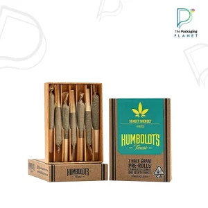 Custom Printed CBD Pre Roll Boxes